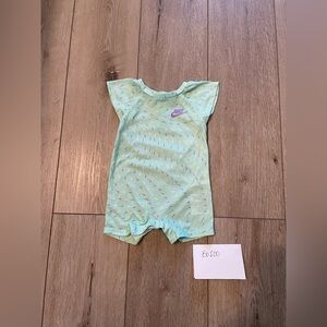 Nike Baby Infant Girls Essentials‎ Knit Romper Size 3 Months Summer Spring